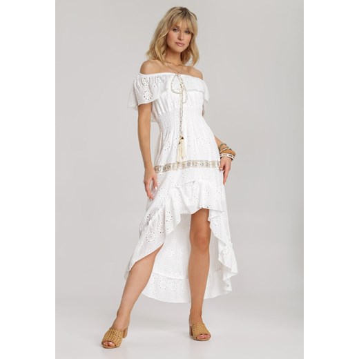 Biała Sukienka Callileia Renee S/M promocyjna cena Renee odzież