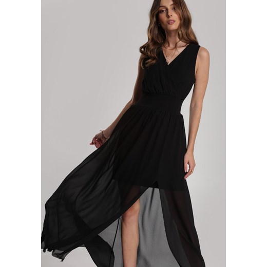 Czarna Sukienka Helisine Renee S/M wyprzedaż Renee odzież