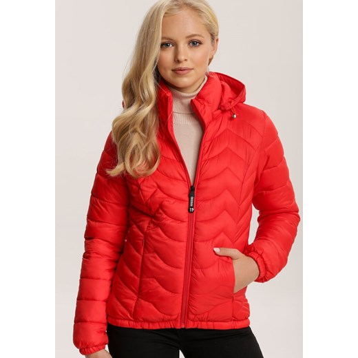 Czerwona Kurtka Zelilopei Renee S Renee odzież