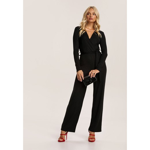 Czarny Kombinezon Ryrlia Renee S Renee odzież