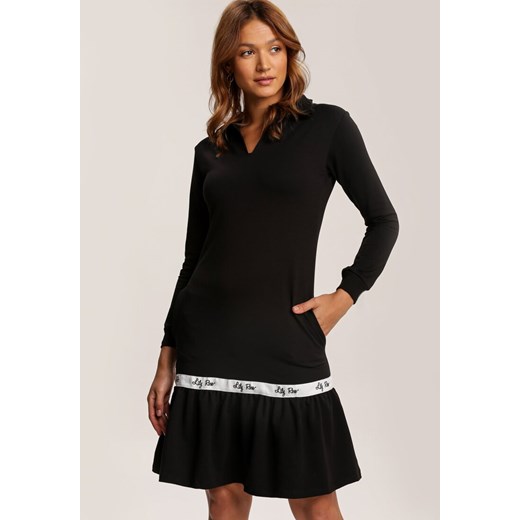 Czarna Sukienka Drentarish Renee XL Renee odzież