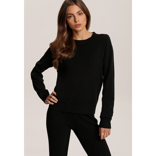 Czarny Sweter Qinoris Renee S/M Renee odzież