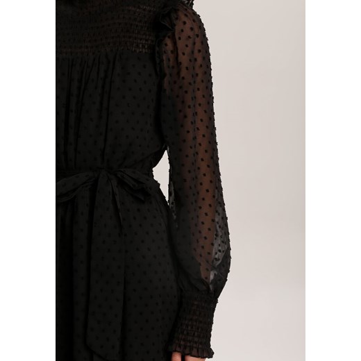 Czarna Sukienka Xisvielle Renee M/L Renee odzież