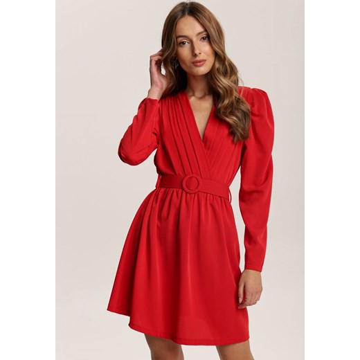 Czerwona Sukienka Salalodia Renee S/M Renee odzież