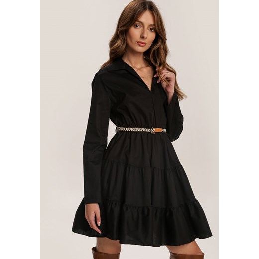 Czarna Sukienka Clanglow Renee S/M Renee odzież