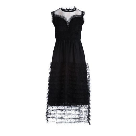 Czarna Sukienka Whitefax Born2be S/M promocyjna cena Born2be Odzież