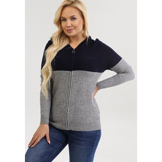 Sweter damski Born2be z dekoltem w literę v Odzież Damska DB wielokolorowy WPTQ Sweter damski Born2be z dekoltem w literę v Odzież Damska DB wielokolorowy WPTQ