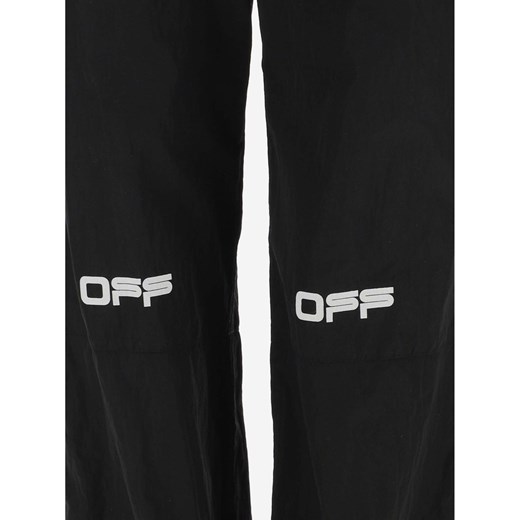 Sport trousers finished with Off logo Off White 40 IT promocyjna cena showroom.pl