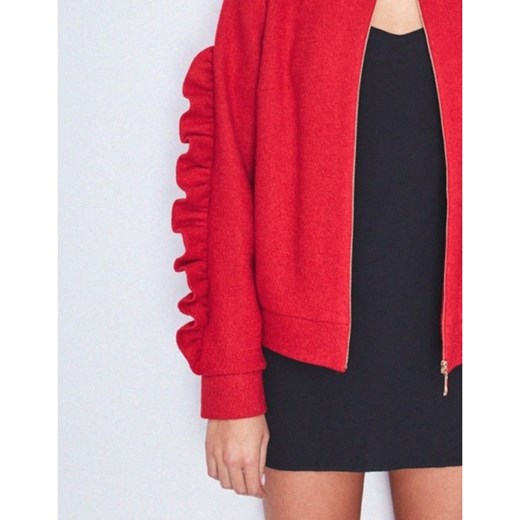 Bomber z falbanami Justyna Chrabelska 38 showroom.pl
