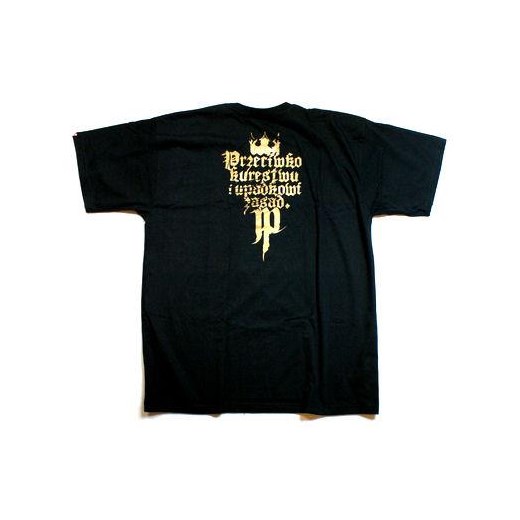 JP Firma | Koszulka PKIUZ Black/Gold