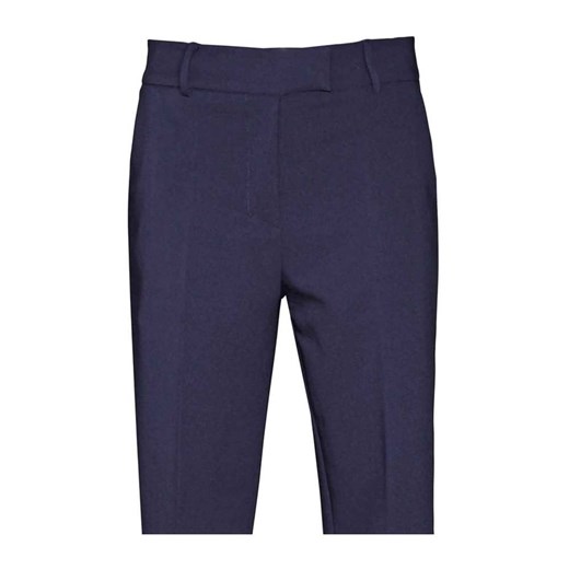 Capri pants in crepe -ADW7016 / N0156E-50-Blue-38 38 IT showroom.pl