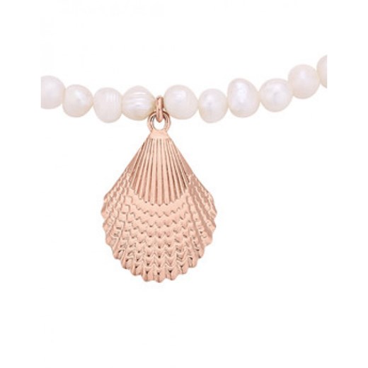 Naszyjnik perłowy z muszlą Sotho ONESIZE showroom.pl