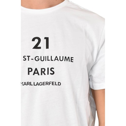 T-SHIRT GIROCOLLO CON LOGO Karl Lagerfeld L showroom.pl