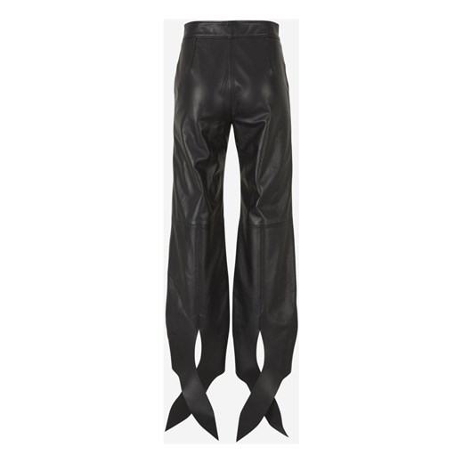 Leather lacing trousers Off White W40 showroom.pl