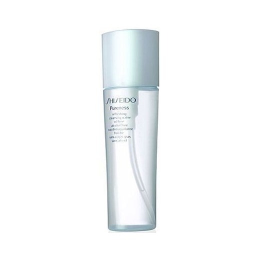 Shiseido PURENESS Refreshing Cleansing Water 150ml W Płyn do demakijażu Do skóry wrażliwej i tłustej perfumy-perfumeria-pl bialy mat
