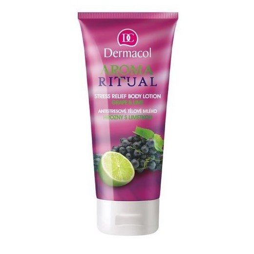 Dermacol Aroma Ritual Body Lotion Grape&Lime 250ml W Balsam perfumy-perfumeria-pl rozowy Body