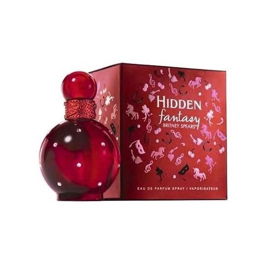 Britney Spears Hidden Fantasy 50ml W Woda perfumowana Tester perfumy-perfumeria-pl czerwony cytrusowe