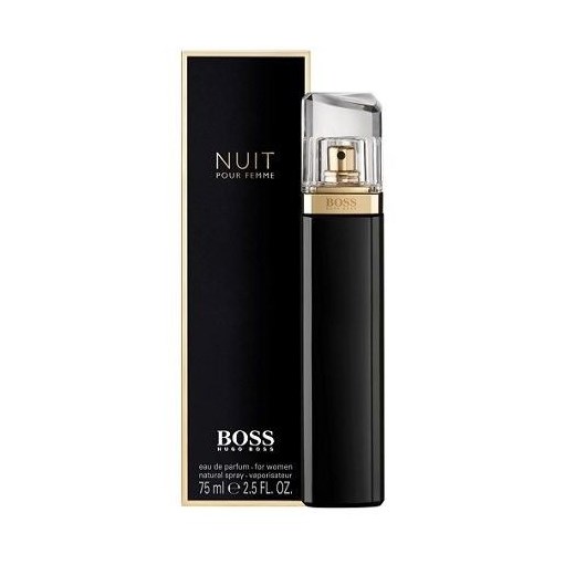 Hugo Boss Boss Nuit Pour Femme 75ml W Woda perfumowana Tester perfumy-perfumeria-pl czarny zapach