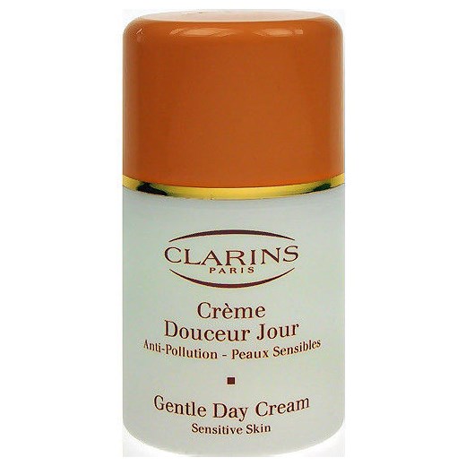 Clarins Gentle Day Cream 50ml W Krem do twarzy Do skóry wrażliwej perfumy-perfumeria-pl brazowy krem nawilżający