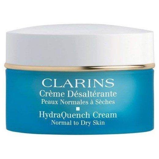 Clarins HydraQuench Cream 50ml W Krem do twarzy Do skóry normalnej i suchej perfumy-perfumeria-pl niebieski krem nawilżający