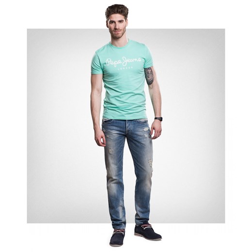 ON - Pepe Jeans bluestilo-com bialy jeans