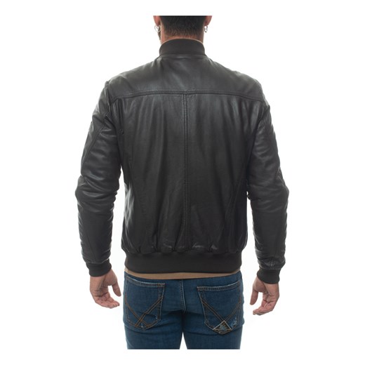 SANDSLEATHERWS04 leather harrington jacket Peuterey S showroom.pl