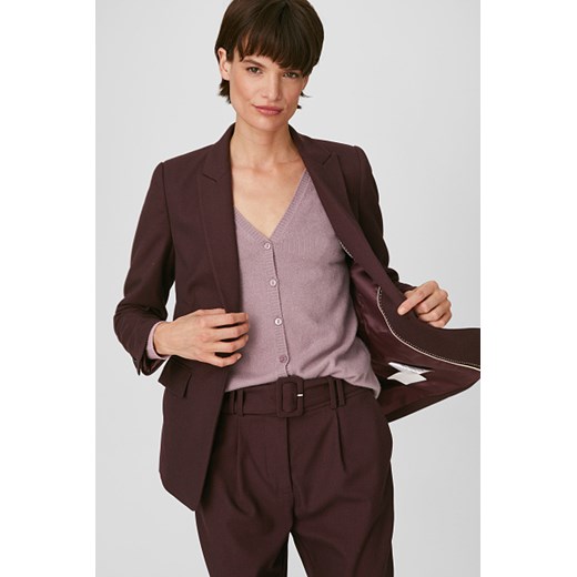 C&A Żakiet biznesowy, Czerwony, Rozmiar: 34 Yessica Tailored 44 C&A