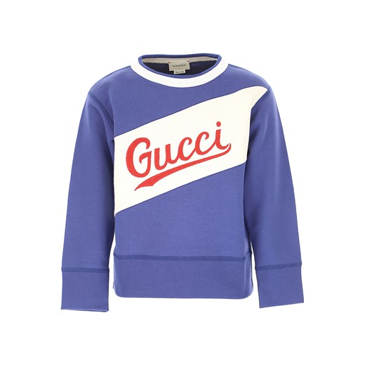 Gucci Bluzy Dziecięce dla Chłopców, niebieski, Bawełna, 2019, 10Y 4Y 6Y 8Y Gucci 8Y RAFFAELLO NETWORK