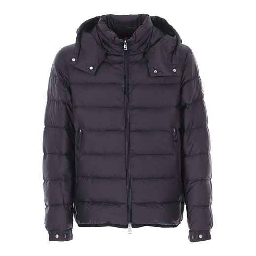 Moncler Garnitur dla Mężczyzn, granatowy niebieski, Puch, 2019, L M Moncler L RAFFAELLO NETWORK