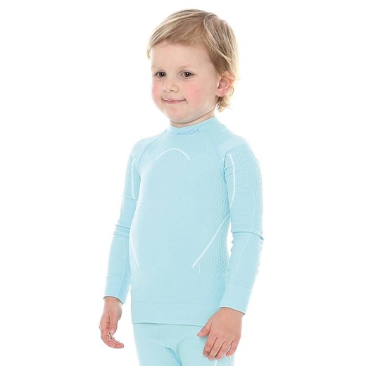 Bluza Termoaktywna dla dziewczynki Brubeck Thermo LS13670 Błękitna Brubeck 104-110 promocja evertrek