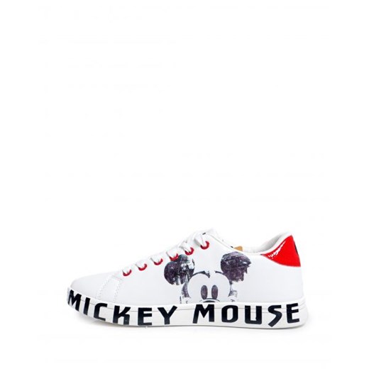 Desigual Kobieta Sneakers - cosmic mickey - Biały Desigual 38 Italian Collection Worldwide