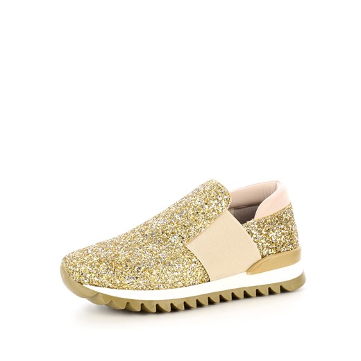 Złote damskie buty typu sneakers Primamoda 40 okazyjna cena Primamoda