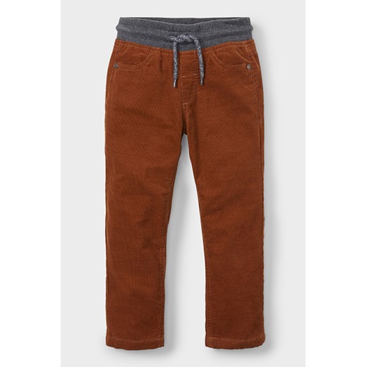 C&A Spodnie sztruksowe, Brązowy, Rozmiar: 92 104 C&A