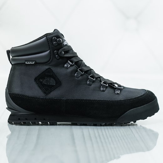 Buty trekkingowe męskie czarne The North Face sportowe 