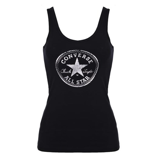 T-shirt damski CONVERSE czarny Converse XS okazyjna cena Royal Shop