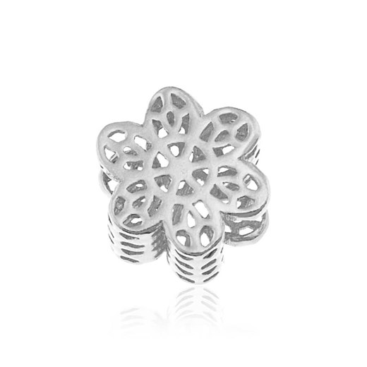 Srebrny Charms Beads - Ażurowy Kwiatuszek Lian Art Lian Art