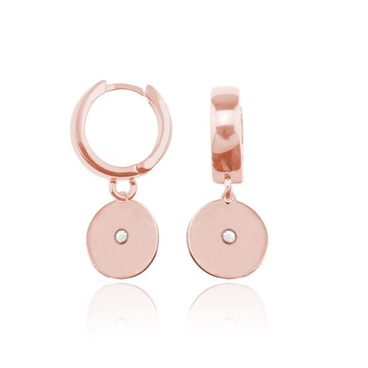 Kolczyki Danielle - kryształ Swarovski® - kształt do wyboru - rose gold Lian Art Lian Art