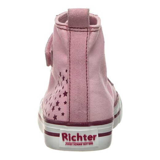 Trampki dziecięce Richter Shoes na wiosnę skórzane sznurowane 