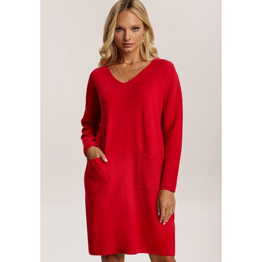 Czerwona Sukienka Therah Renee L/XL Renee odzież