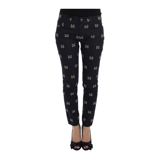 Key Embroidered Slim Fit KATE Jeans Dolce & Gabbana IT36|XS okazja showroom.pl