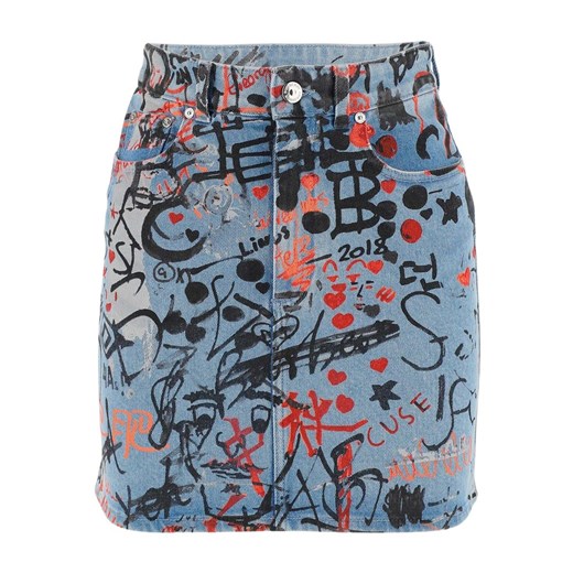 Mini skirt Burberry UK 8 promocyjna cena showroom.pl