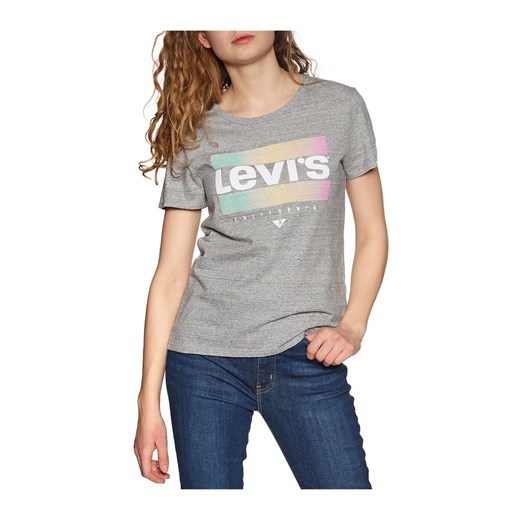 LEVIS 17369 0915 THE PERFECT TEE T SHIRT AND TANK Women GREY S promocja showroom.pl