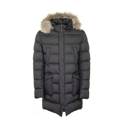 DOWN JACKET WITH REMOVABLE FUR Herno 48 IT promocja showroom.pl