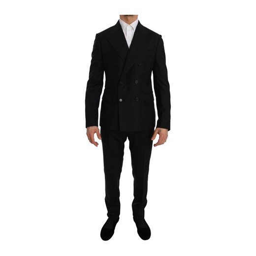 Double Breasted Slim Fit Suit Dolce & Gabbana M wyprzedaż showroom.pl