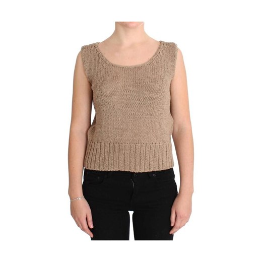 Knitted Sleeveless Sweater Pink Memories ONESIZE promocyjna cena showroom.pl