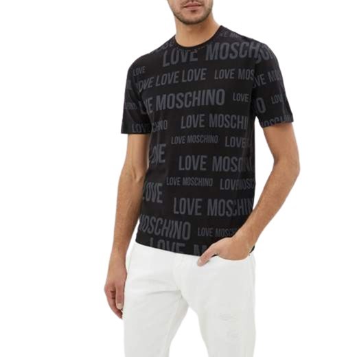T-Shirt Love Moschino L promocyjna cena showroom.pl