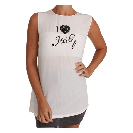 I LOVE ITALY T-shirt Dolce & Gabbana IT46 | L okazyjna cena showroom.pl