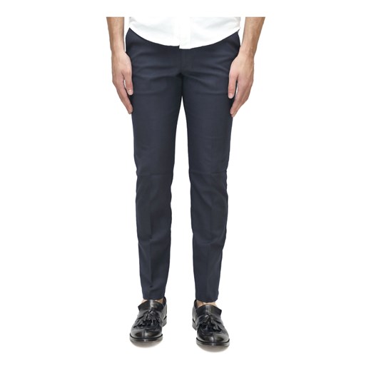 Slim-fit chinos in stretch mouliné twill Hugo Boss 46 showroom.pl