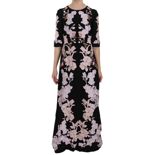 Floral Lace Crystal Gow Dress Dolce & Gabbana XS - 40 IT showroom.pl okazyjna cena