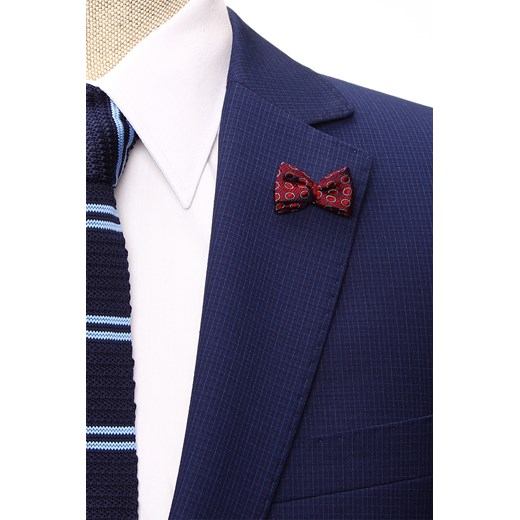 Muszka Mosca Bordo 105 recman bialy elegancki